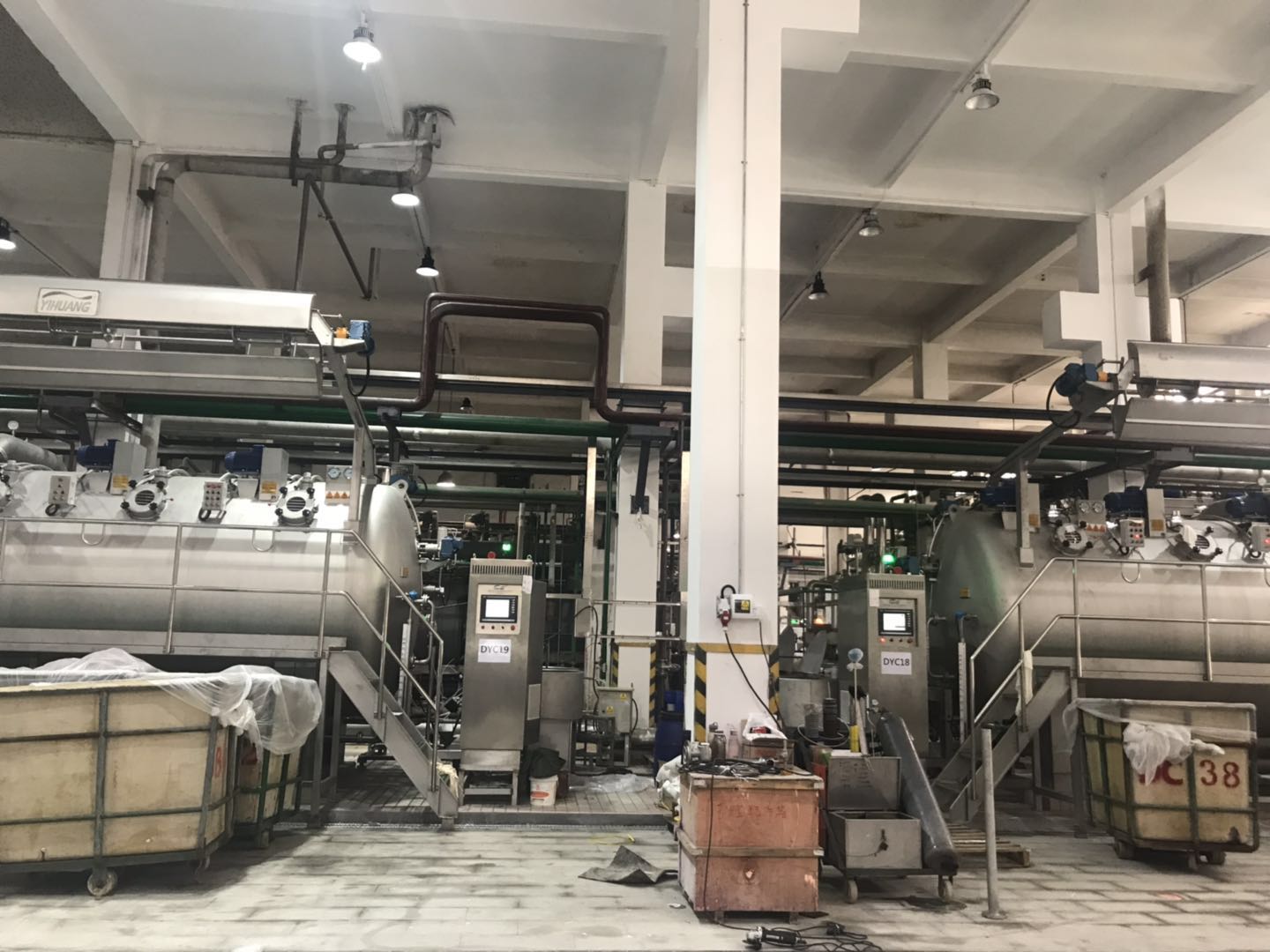 YIHUANG fabric dyeing machine